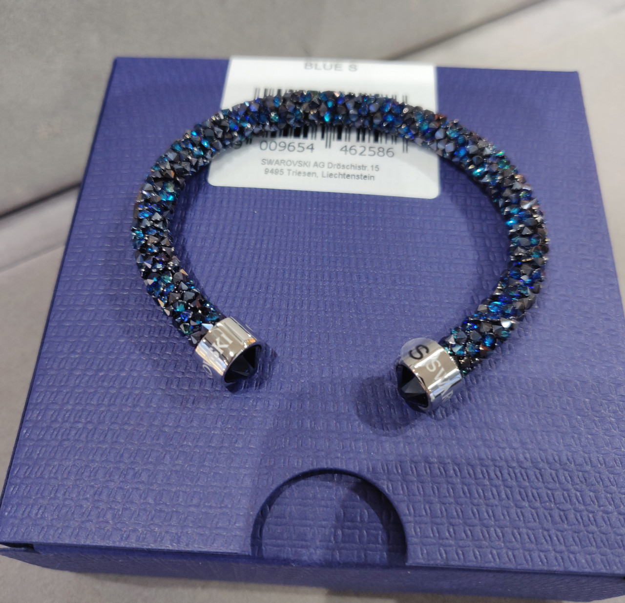 Buy Swarovski Womens Crystaldust Bangle Double Wrap Bracelet Brown MD  Online at desertcartINDIA